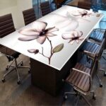 Decorative Glass Table Top